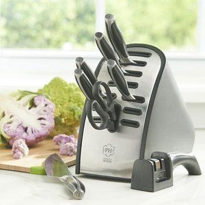 9cs knife block set